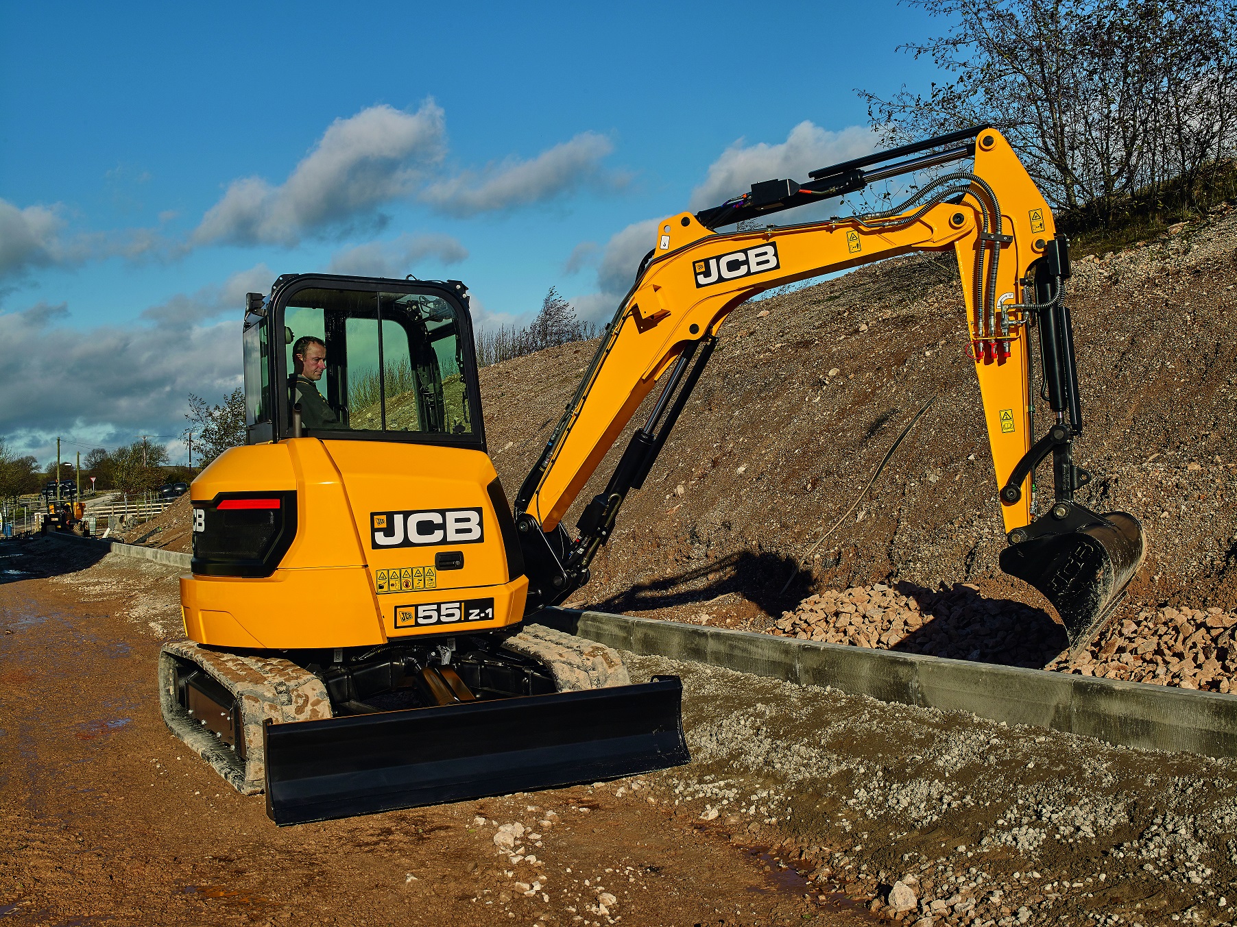 55Z-1 Small Digger, Compact Excavator